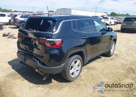 2023 Jeep Compass Sport 4X4 из США, поврежденный, VIN 3C4NJDAN5PT570934